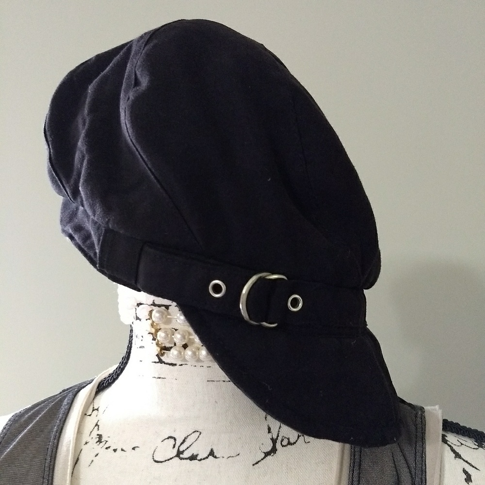 Beautiful hat with buckle